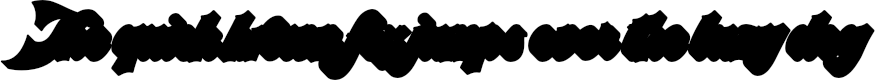 Example 2 of  Font