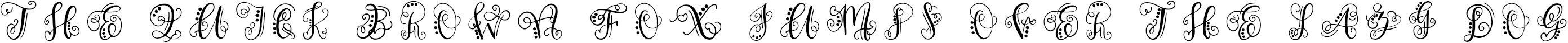 Example 1 of  Font