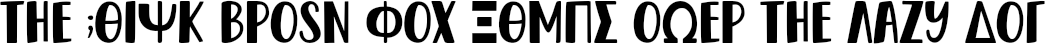 Example 1 of  Font
