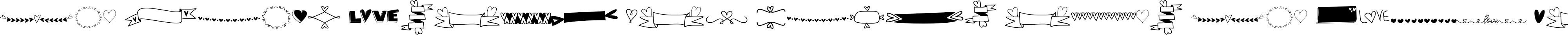 Example 1 of  Font