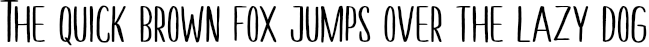 Example 5 of  Font