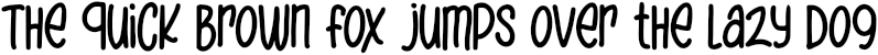 Example 1 of  Font