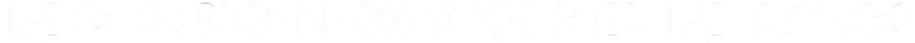 Example 1 of  Font
