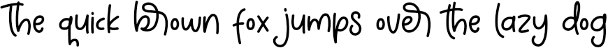 Example 1 of  Font
