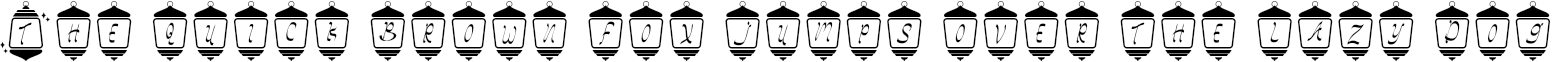 Example 1 of  Font