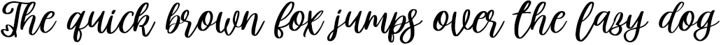 Example 1 of  Font