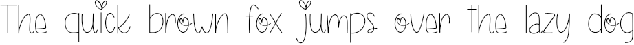 Example 1 of  Font