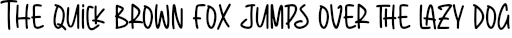 Example 1 of  Font