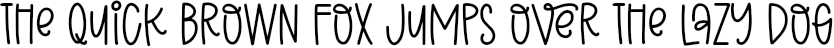 Example 1 of  Font
