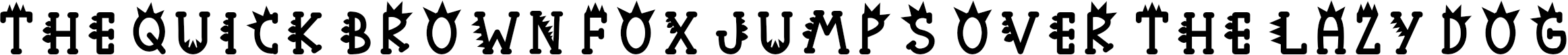 Example 2 of  Font