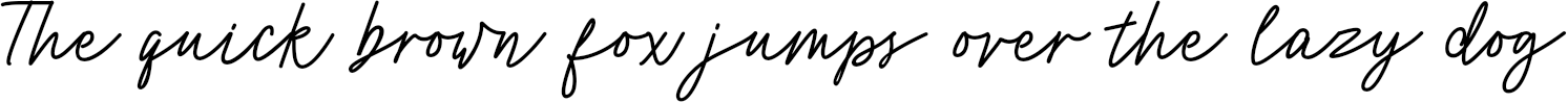 Example 1 of  Font