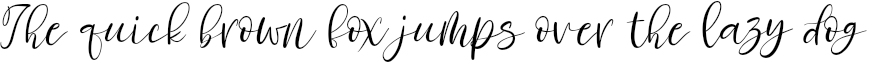 Example 1 of  Font