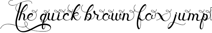Example 1 of  Font