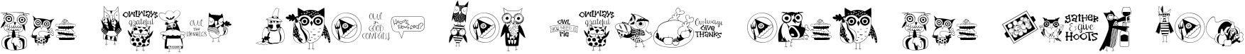 Example 3 of  Font