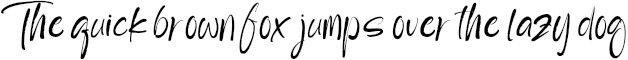 Example 1 of  Font