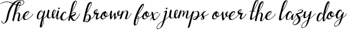 Example 2 of  Font