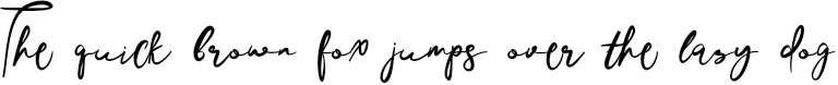 Example 1 of  Font