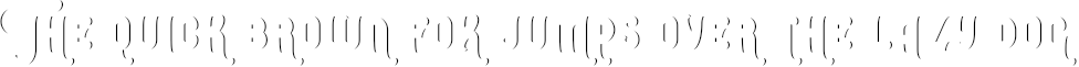 Example 1 of  Font