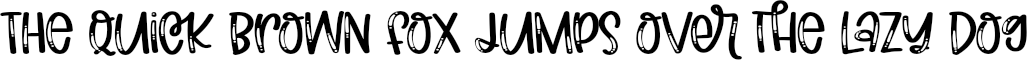 Example 3 of  Font
