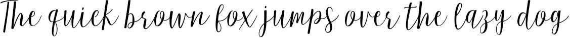 Example 1 of  Font