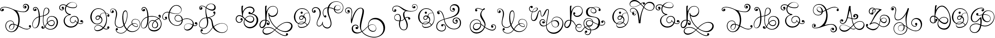 Example 12 of  Font