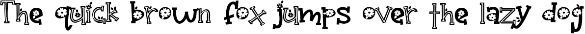 Example 4 of  Font