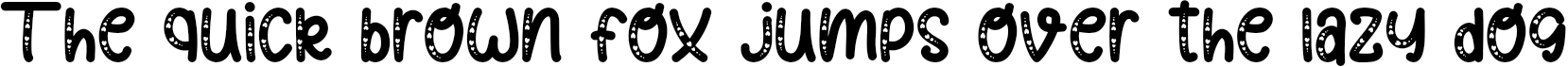 Example 3 of  Font