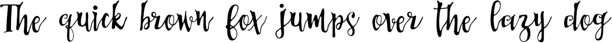 Example 1 of  Font