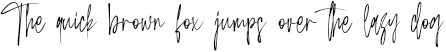 Example 2 of  Font
