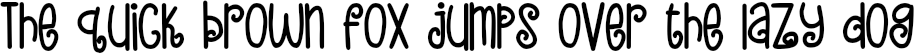 Example 2 of  Font