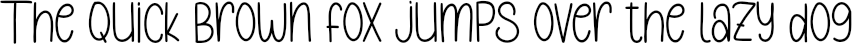 Example 1 of  Font