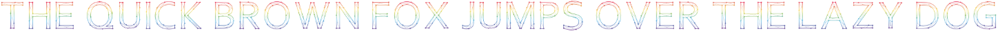 Example 2 of  Font