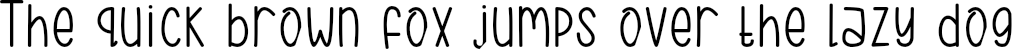 Example 1 of  Font