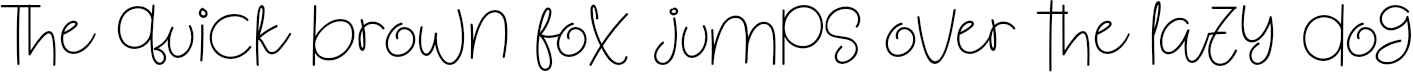 Example 1 of  Font