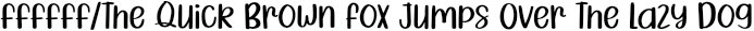 Font preview for Cooling - Reguler