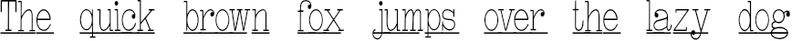 Example 5 of  Font