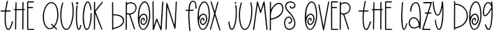 Example 1 of  Font