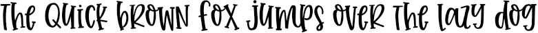 Example 6 of  Font