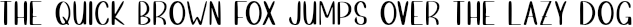 Example 1 of  Font