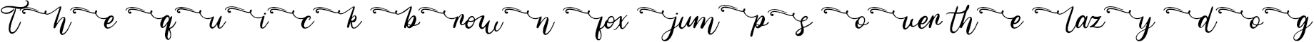 Example 2 of  Font