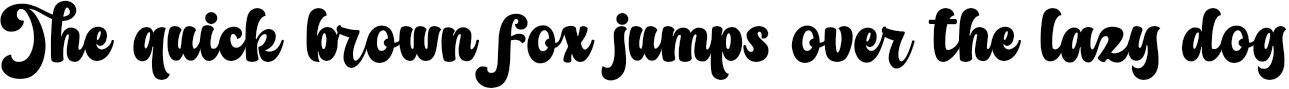 Example 1 of  Font