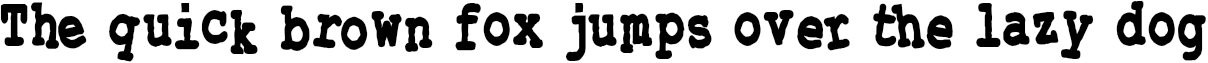 Example 3 of  Font