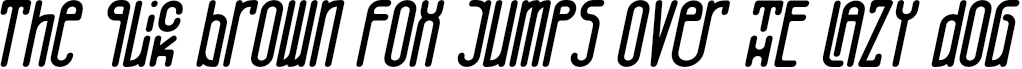 Example 1 of  Font