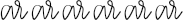 Font preview for KHLOE Thin Script Handwritten .OTF Font