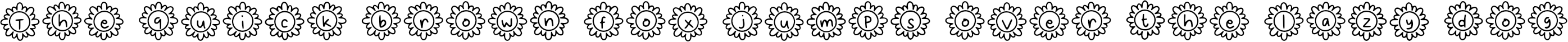 Example 2 of  Font