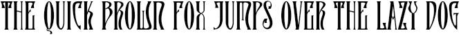 Example 1 of  Font