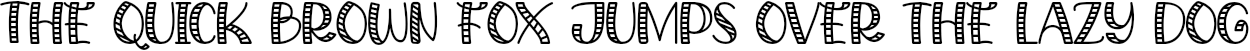 Example 1 of  Font