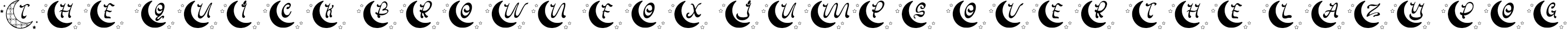 Example 1 of  Font