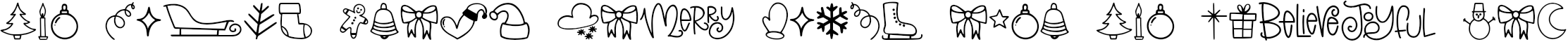 Example 1 of  Font