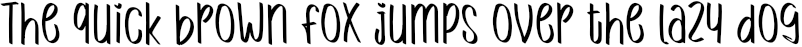 Example 1 of  Font